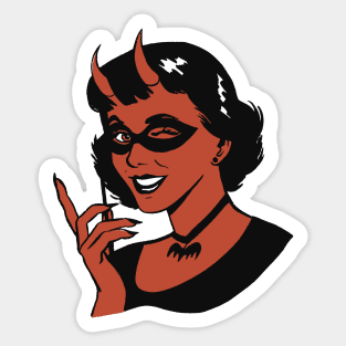 Beguiling She Devil Sticker